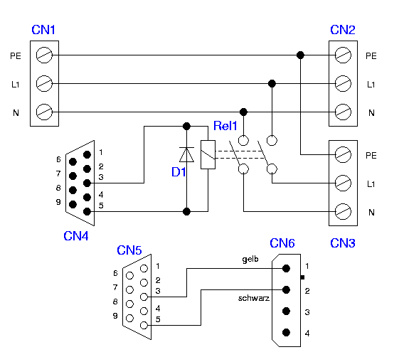 Schaltplan ATX-Switchbox, GIF 7 KByte